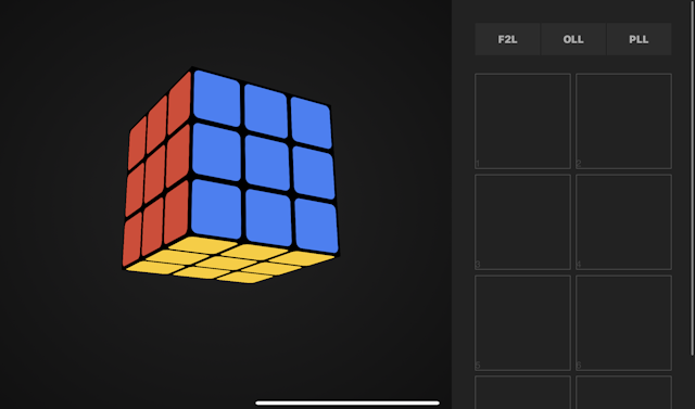 Screenshot of screenshot cube cubed