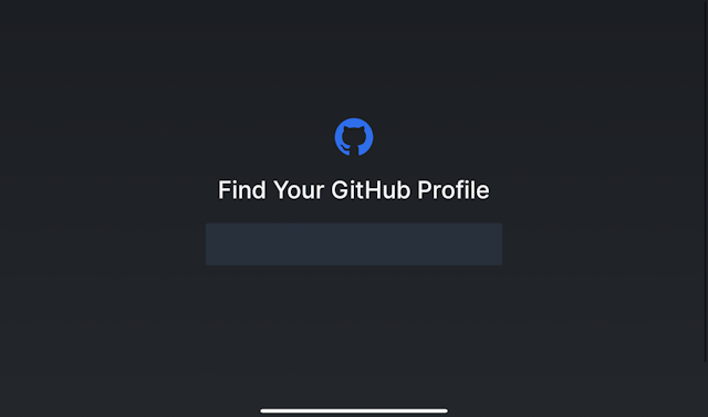 Screenshot of screenshot github profile
