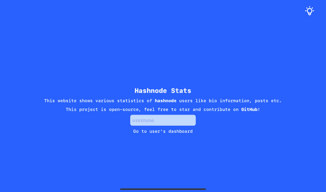 Screenshot of screenshot hashnode analytics