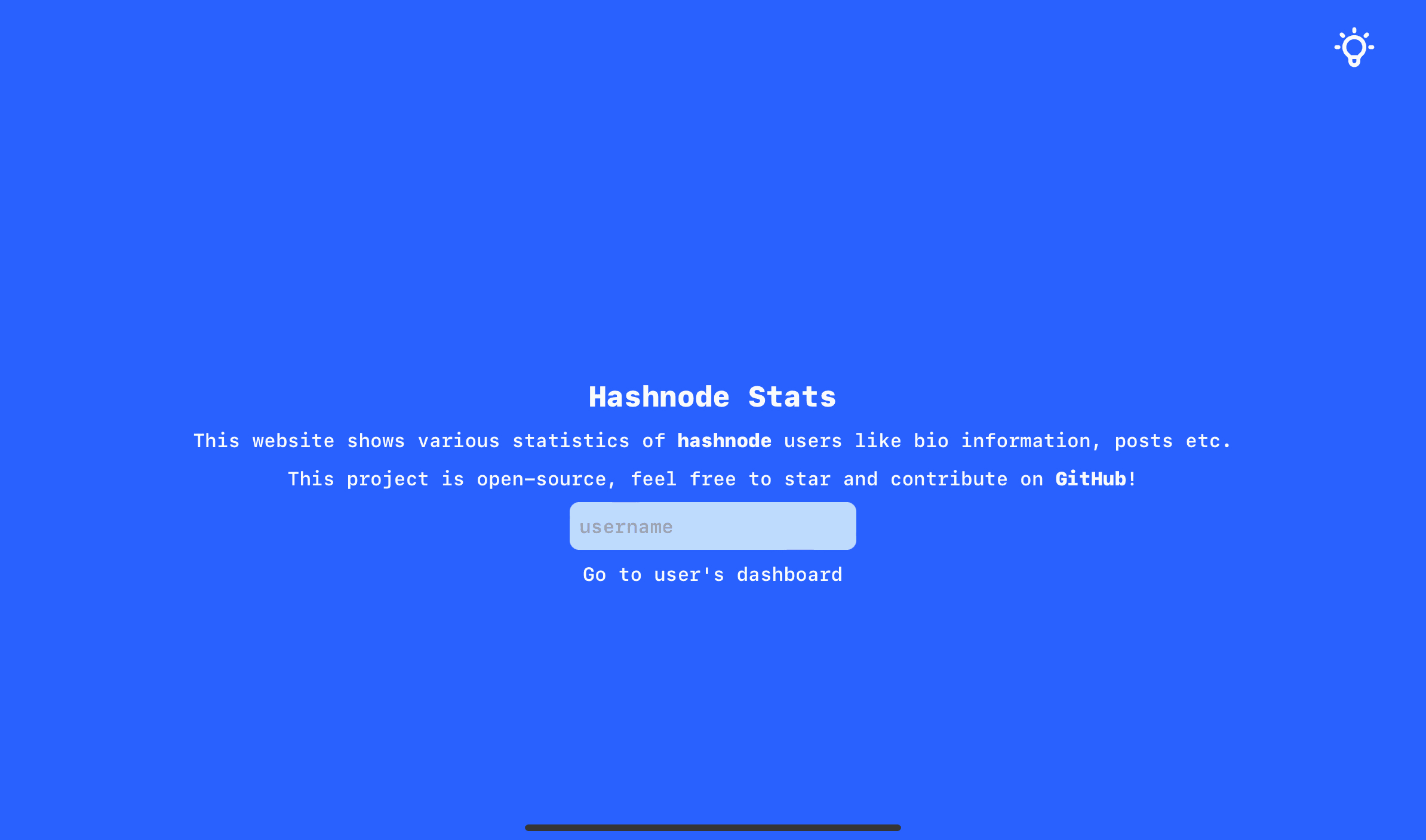 Screenshot of Hashnode Analytics